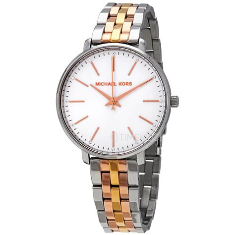 Michael Kors Pyper Silver Dial Tri